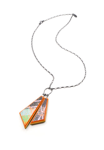 Reversible Double Gem Pendant