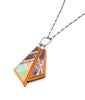 Reversible Double Gem Pendant
