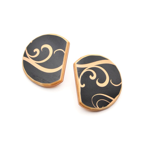 LG Chord Cut G-Flat Posts, Black