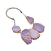 Reversible Gem Crescent Necklace