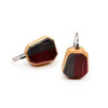 OG-Cut Gem Dangles, Two-Tone