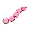 Reversible Gem Links Bracelet, Blue / Pink