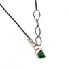 Raw Emerald Necklace, Small