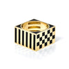 Patterned Block Ring