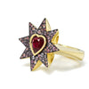 Radiant Heart Pinky Ring