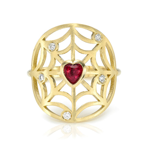Web of Love Ring