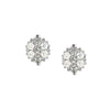Fereastra Screw Back Studs, White Gold