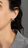 Rainy Day Stud Earrings, Grey Pearl