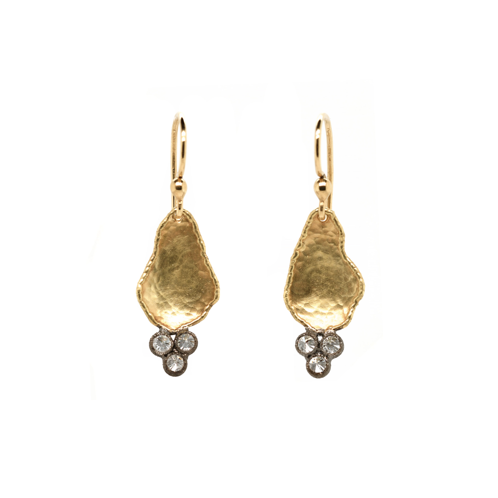 Teardrop Diamond Earrings – Mora Designer Jewelry