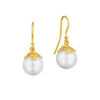 Pearl Branch French Wire Earrings