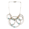 Intersection Necklace, Turquoise