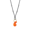 Mini Tangle Necklace, Carnelian