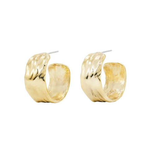 Dune Cuff Earrings, Bronze