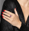 Spinel Heart Bubble Bath Ring