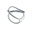 Evermore Zipper Bracelet, Silver