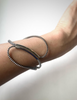 Evermore Zipper Bracelet, Silver