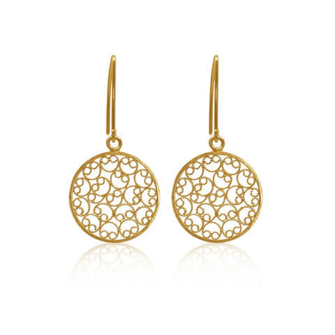 Jade Earrings, Small