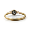 Salt and Pepper Hexagon Ring