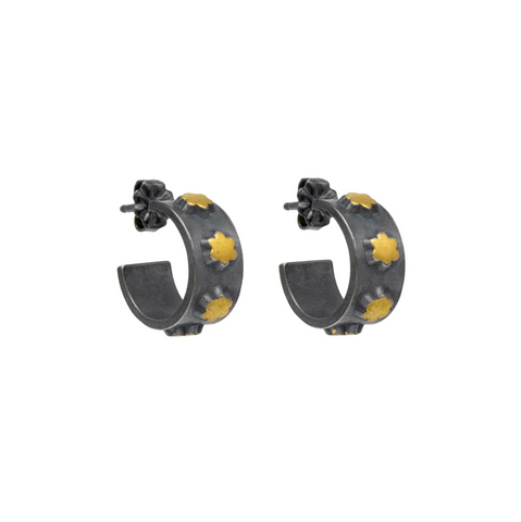 Daisy Field Hoops