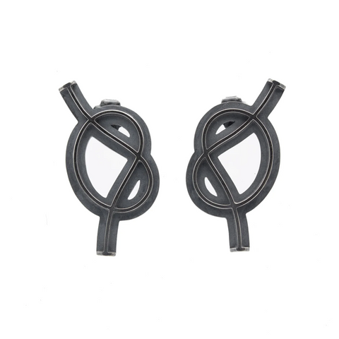 Crossbeam Knot Earrings
