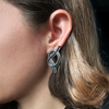 Crossbeam Knot Earrings