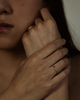 White Diamond Scatter Ring