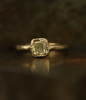 Cushion Lemon Diamond Ring