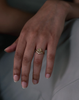 Cushion Lemon Diamond Ring