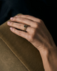 East West Oval Chocolate Diamond Ring