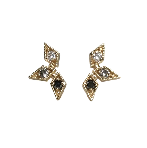 Triple Star Studs
