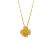 Lotus Pendant Necklace, Small