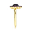 Spinel Heart Bubble Bath Ring