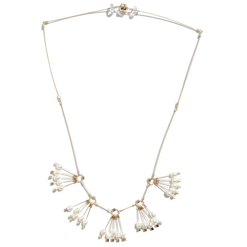 Tassel Necklace, Pearl