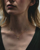 Brilliant Cut White Diamond Nugget Necklace