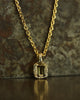 Chocolate Diamond Nugget Pendant Necklace