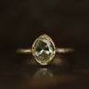 Soft Lemon Diamond Ring