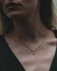 Baguette White Diamond Pendant Necklace