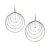 Bullseye Hook Earrings, Multiple Colors