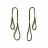 Chance of Rain Earrings, Gold