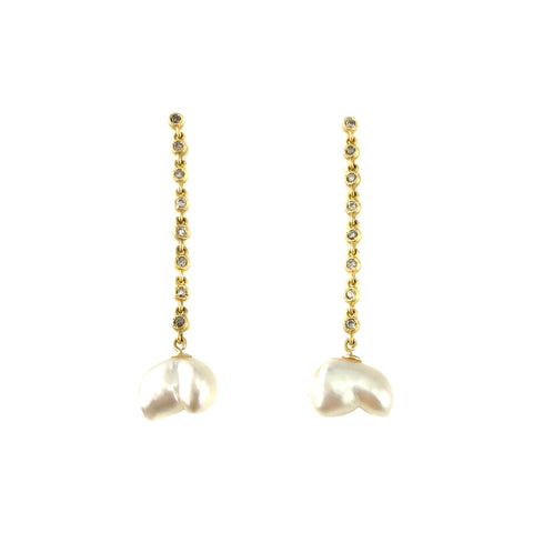 Dew Drop Pearl Earrings