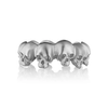 Silver Eternity Skull Band
