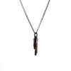 Tourmaline Crystal Charm Necklace