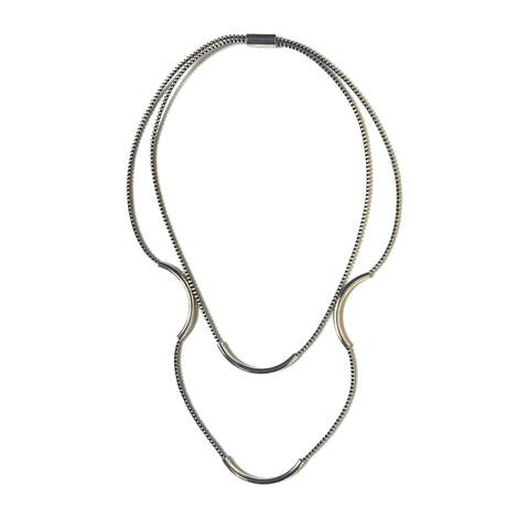 Halcyon II Necklace, Silver