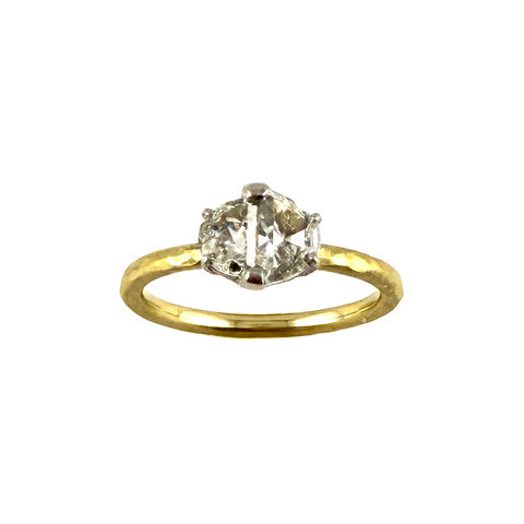 Half Moons Diamond Ring