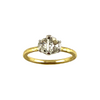 Half Moons Diamond Ring