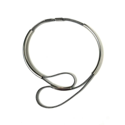 Hand in Hand Zipper Necklace