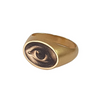 Oval Signet Ring, Lovers' Eye