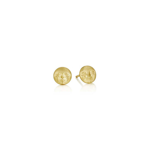 Invisible Moonface Studs