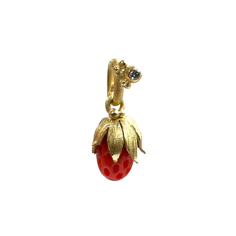 Coral Strawberry Charm