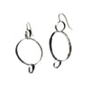 Overlapping Circle Loop Earrings